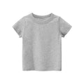 Playera de niños color gris