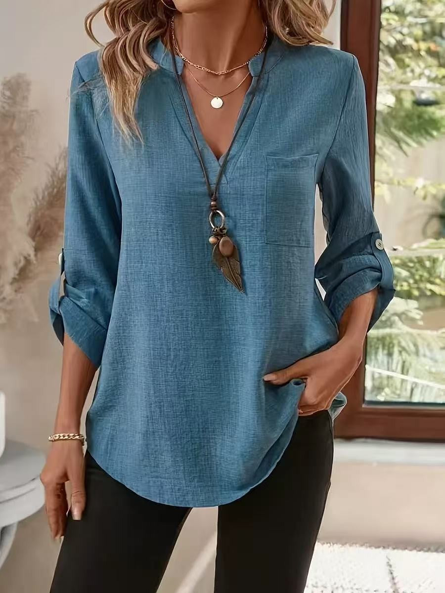 Blusa holgada informal para mujer