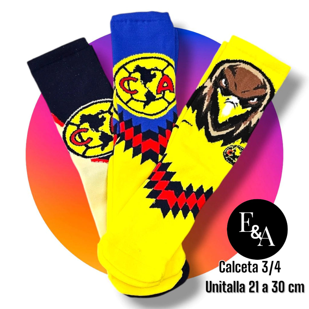 Calcetas del Equipo America (1 Par) - Modelo 1