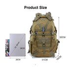Mochila táctica de nailon 25L 900D, mochilas impermeables para exteriores, depor