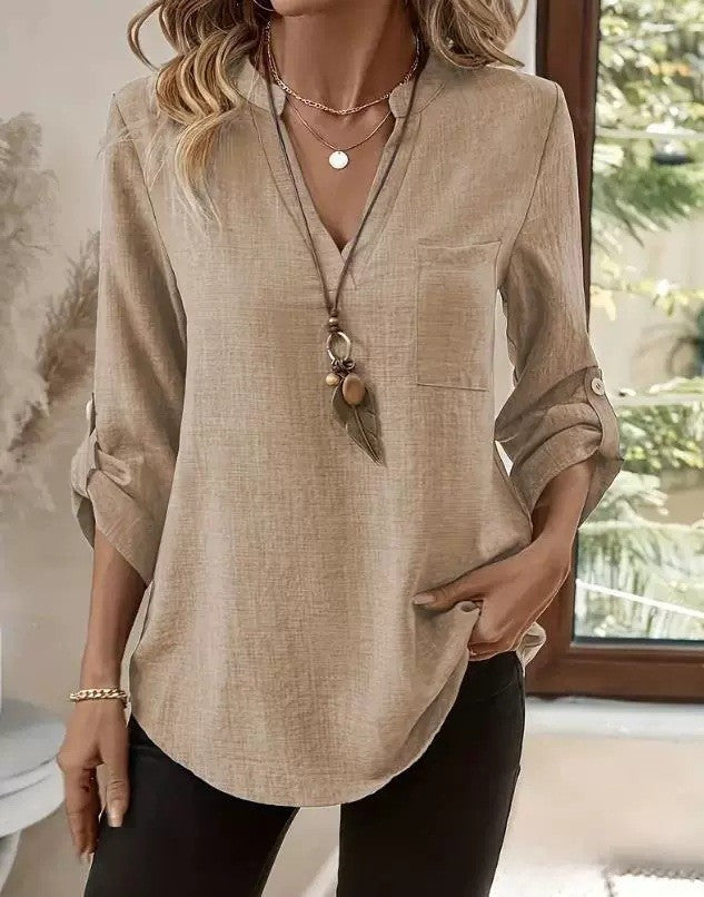 Blusa holgada informal para mujer