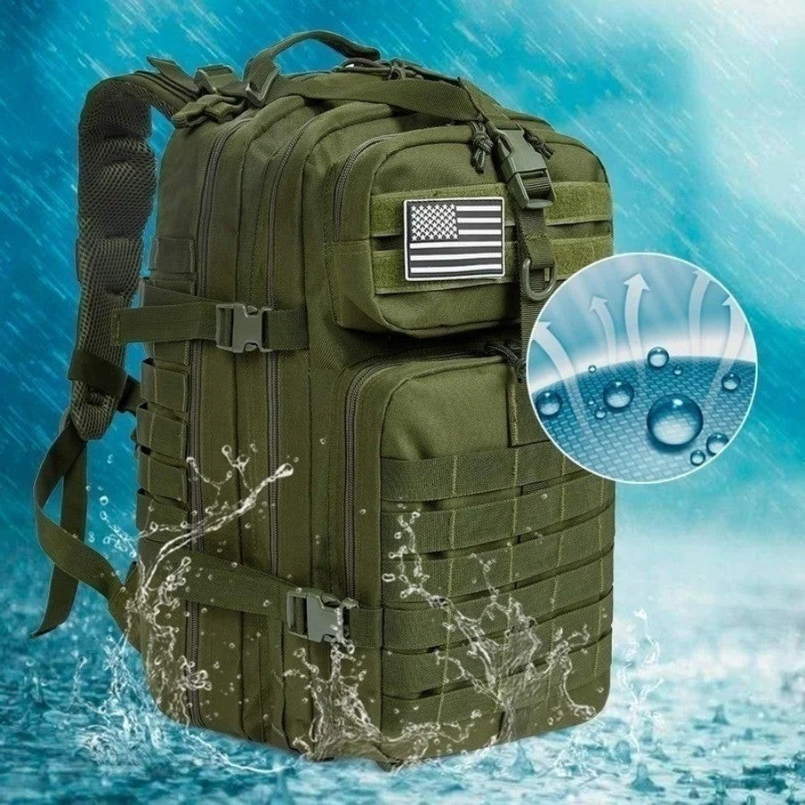 30L/50L 1000D Nylon impermeable Trekking pesca caza bolsa mochila mochilas al ai