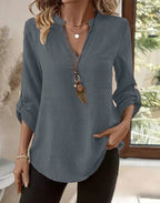 Blusa holgada informal para mujer