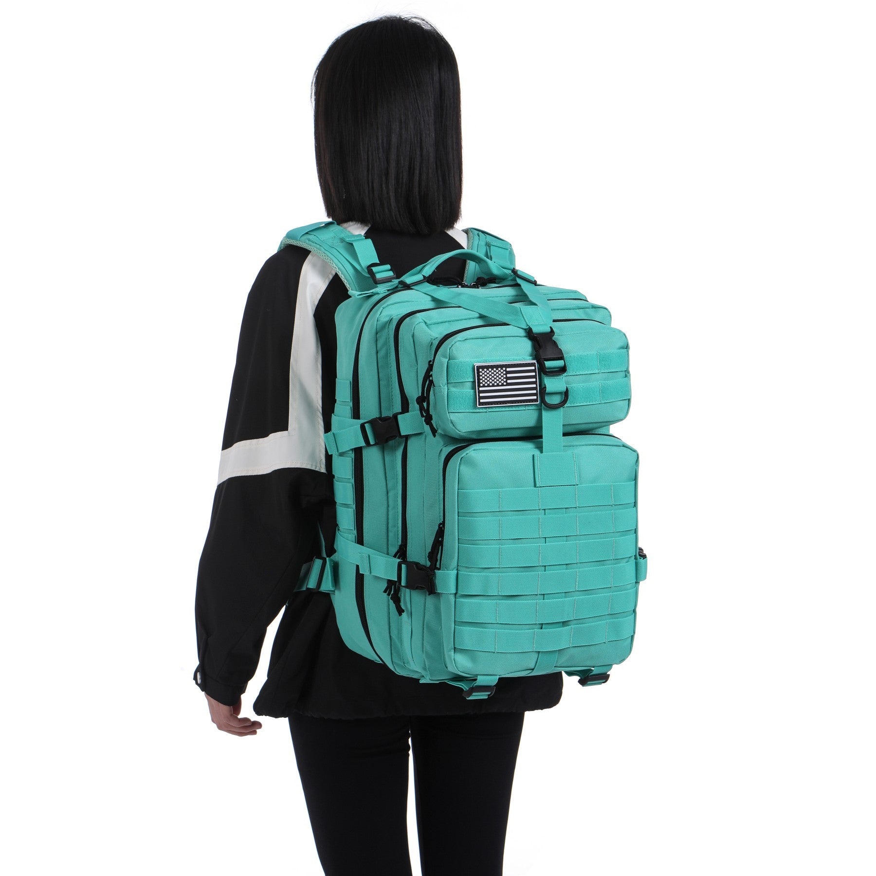 30L/50L 1000D Nylon impermeable Trekking pesca caza bolsa mochila mochilas al ai