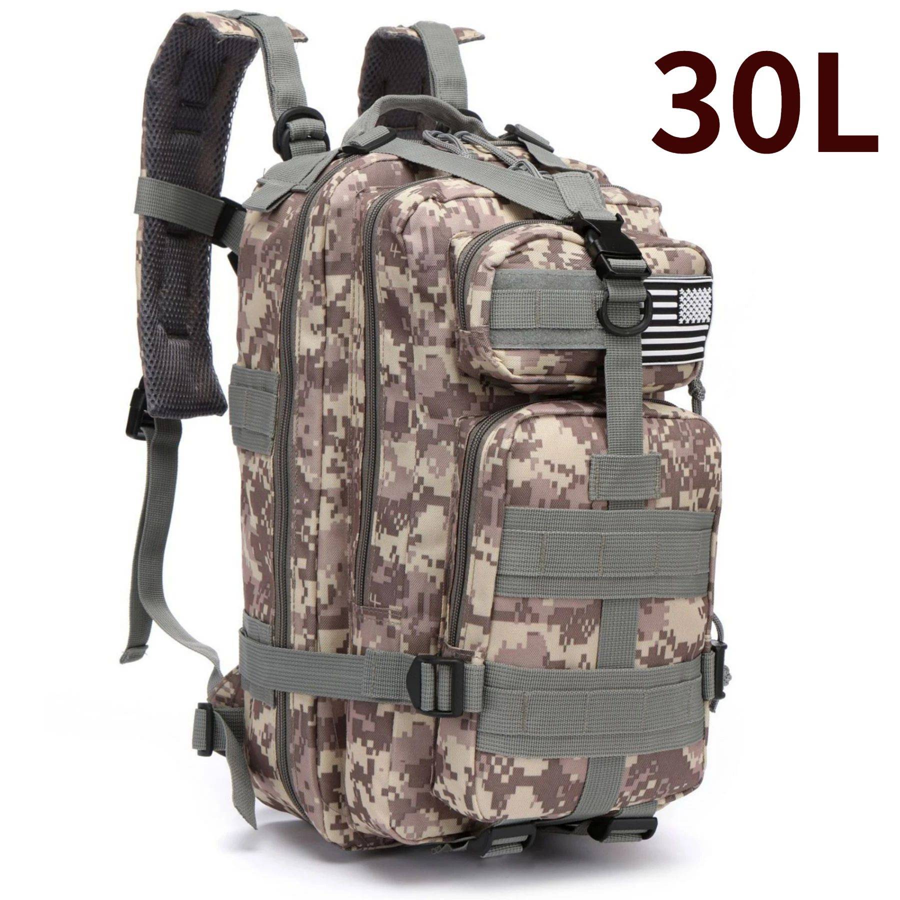 Mochila táctica impermeable de 30L/50L outdoor