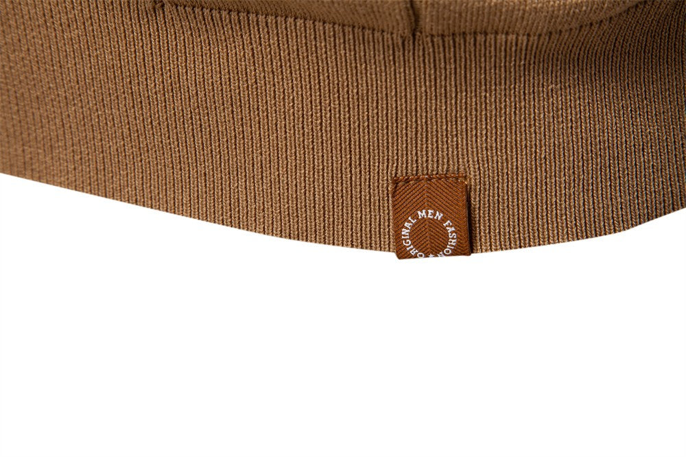 AIOPESON Polo deportivo con cremallera de color sólido para hombre, polo social