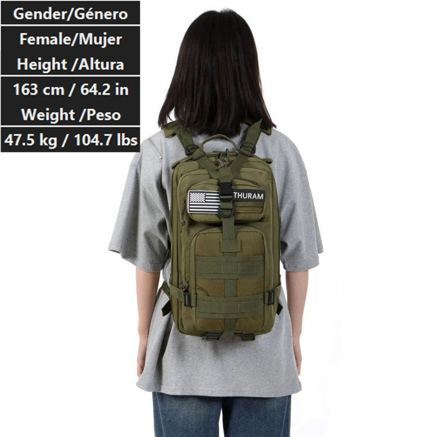 30L/50L 1000D Nylon impermeable Trekking pesca caza bolsa mochila mochilas al ai
