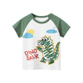 Playera de niños con estampado de dinosaurios