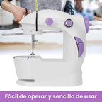 Mini máquina de coser totalmente automático