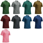 Playera polo jaspeado para hombre TACVASEN