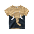 Playera de niños con diseño de elefante