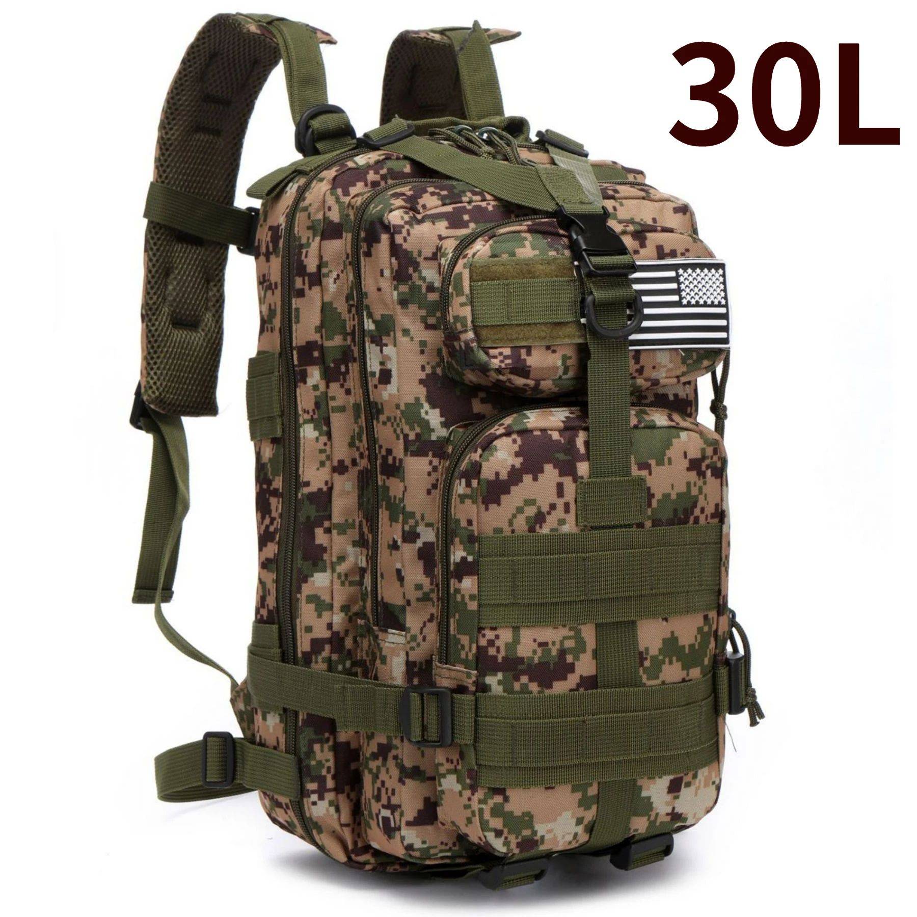 Mochila táctica impermeable de 30L/50L outdoor