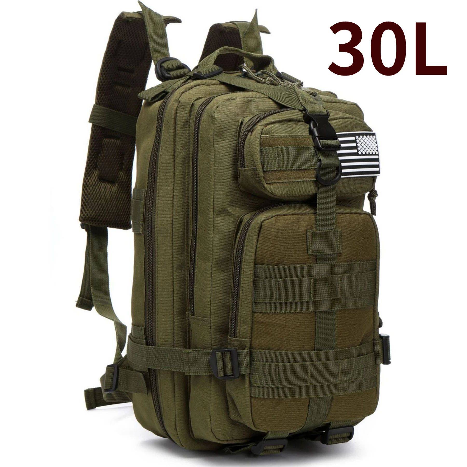 Mochila táctica impermeable de 30L/50L outdoor