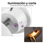 Mini máquina de coser totalmente automático