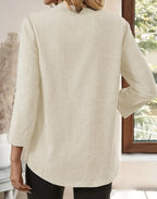 Blusa holgada informal para mujer