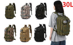 30L/50L 1000D Nylon impermeable Trekking pesca caza bolsa mochila mochilas al ai