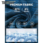 Playera polo jaspeado para hombre TACVASEN