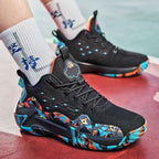 Tenis de baloncesto para hombre/mujer, transpirables con amortiguación