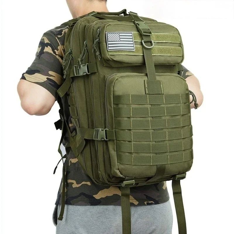30L/50L 1000D Nylon impermeable Trekking pesca caza bolsa mochila mochilas al ai