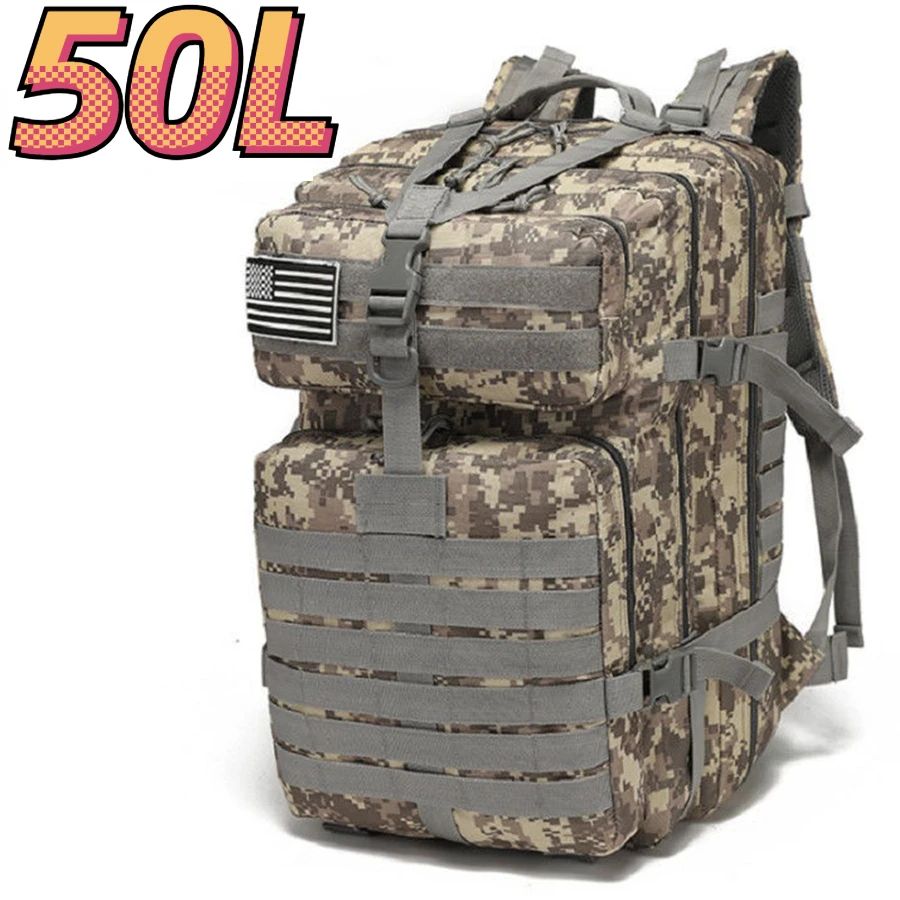 Mochila táctica impermeable de 30L/50L outdoor
