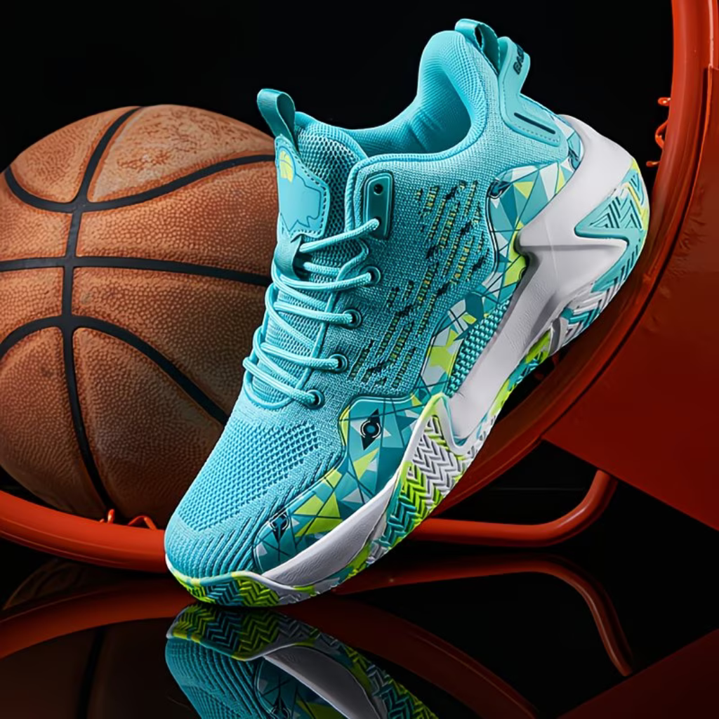 Tenis de baloncesto para hombre/mujer, transpirables con amortiguación