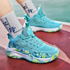 Tenis de baloncesto para hombre/mujer, transpirables con amortiguación