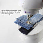 Mini máquina de coser totalmente automático