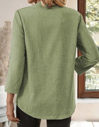 Blusa holgada informal para mujer