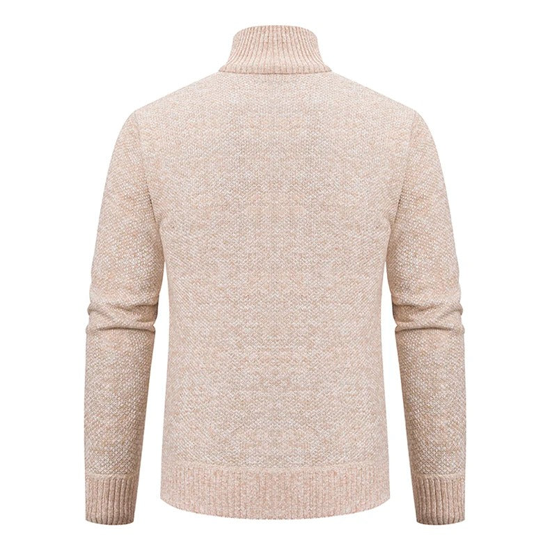 Abrigo casual con cremallera para hombre