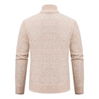 Abrigo casual con cremallera para hombre