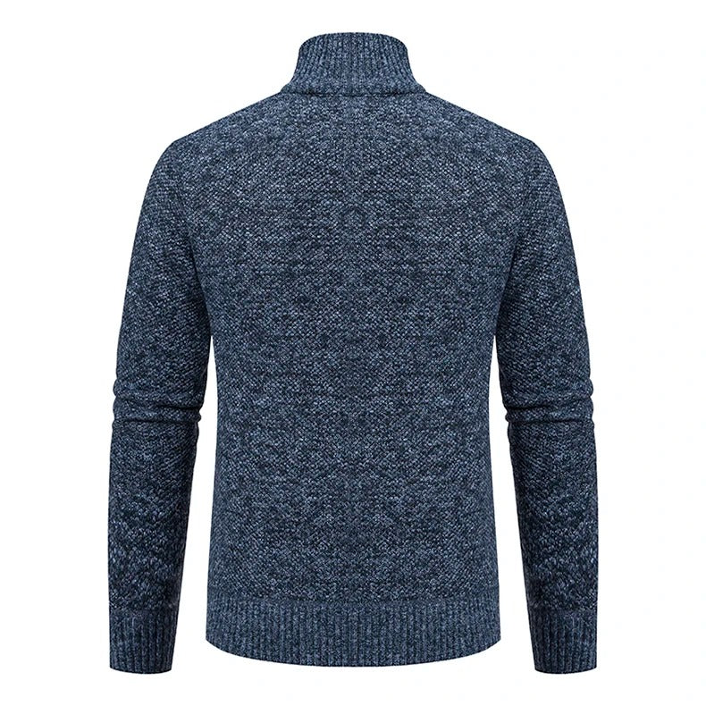 Abrigo casual con cremallera para hombre