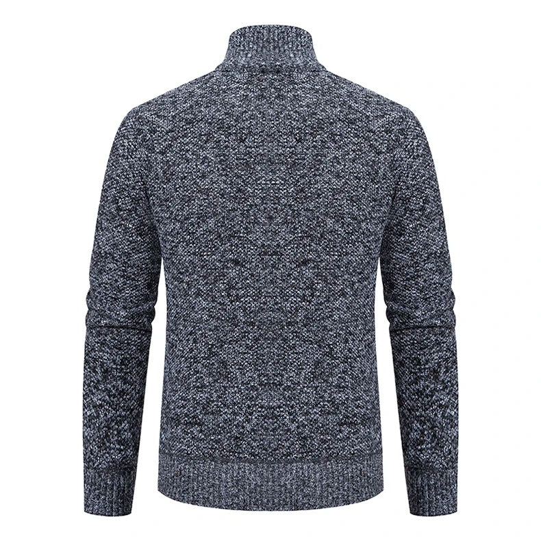 Abrigo casual con cremallera para hombre