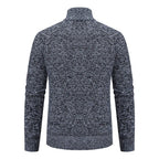 Abrigo casual con cremallera para hombre
