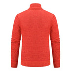 Abrigo casual con cremallera para hombre