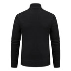 Abrigo casual con cremallera para hombre