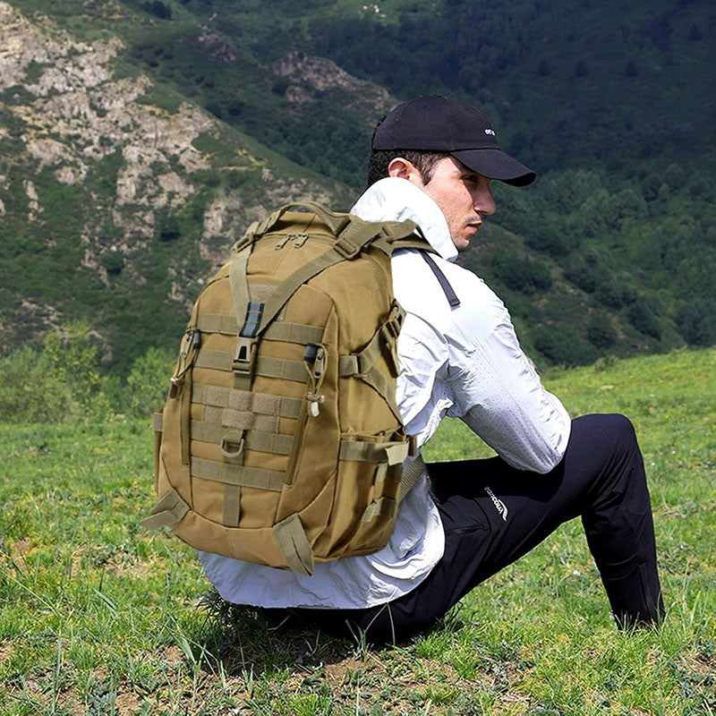 Mochila táctica de nailon 25L 900D, mochilas impermeables para exteriores, depor
