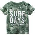 Playera de niños con diseño SURF DAYS