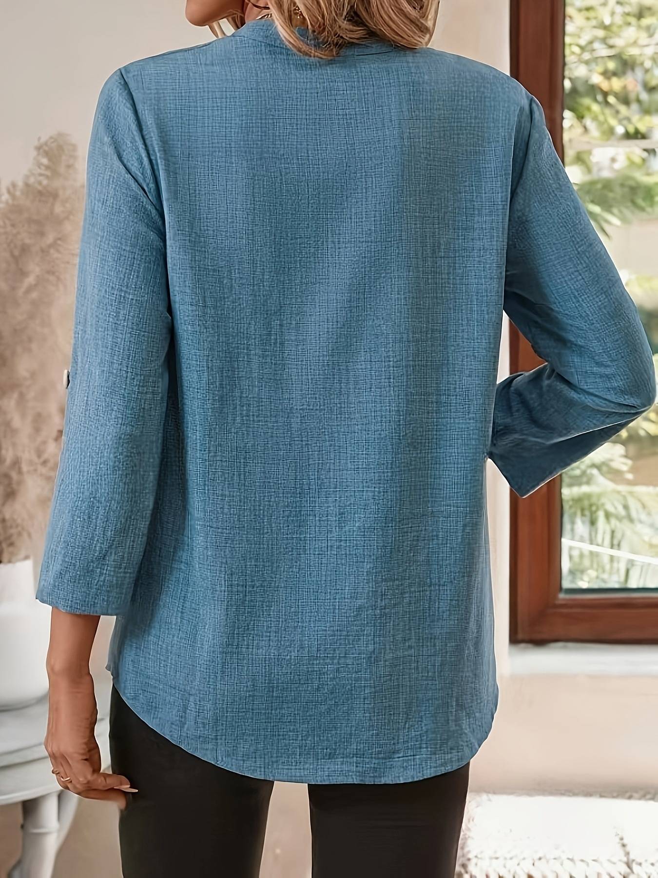 Blusa holgada informal para mujer