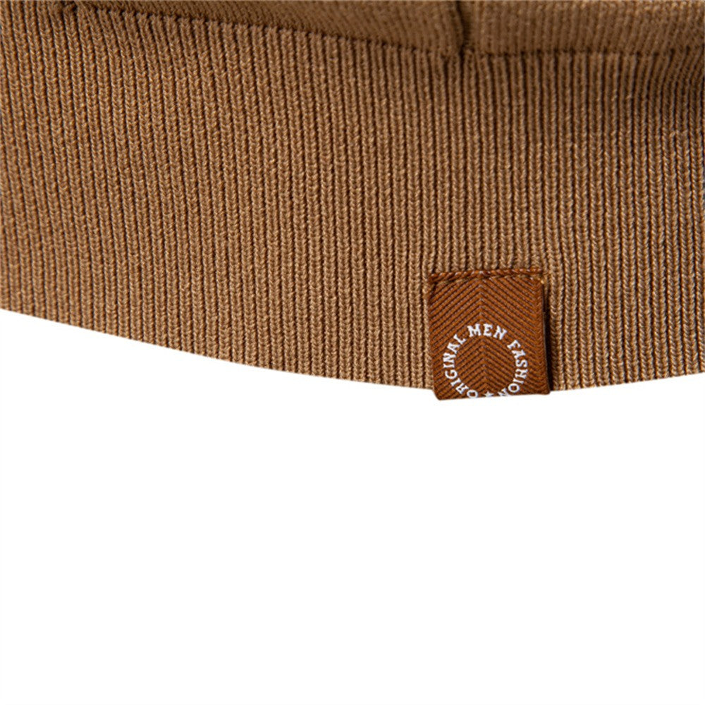 AIOPESON Polo deportivo con cremallera de color sólido para hombre, polo social