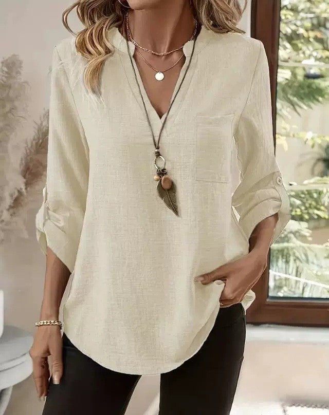 Blusa holgada informal para mujer