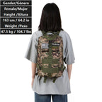 30L/50L 1000D Nylon impermeable Trekking pesca caza bolsa mochila mochilas al ai