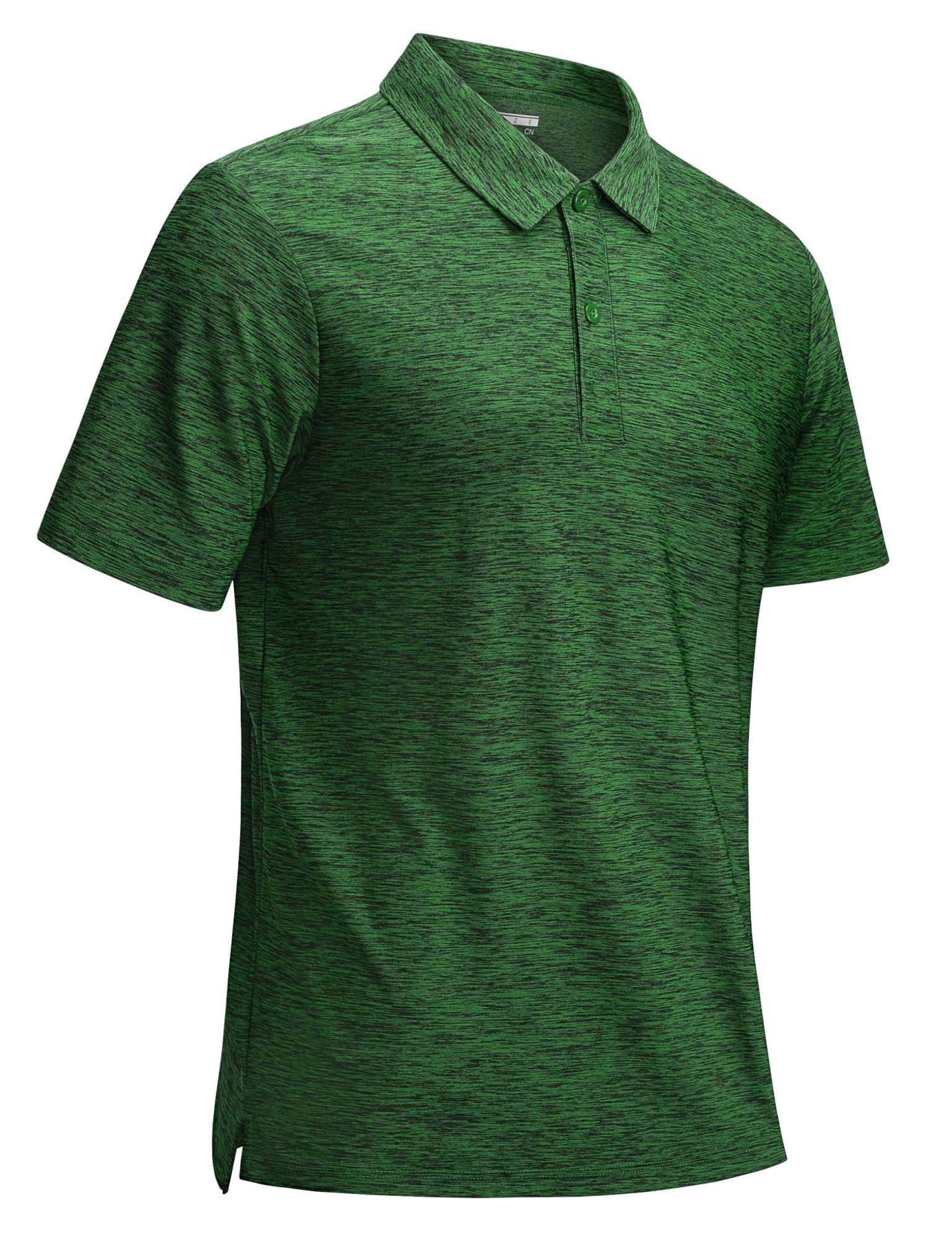 Playera polo jaspeado para hombre TACVASEN