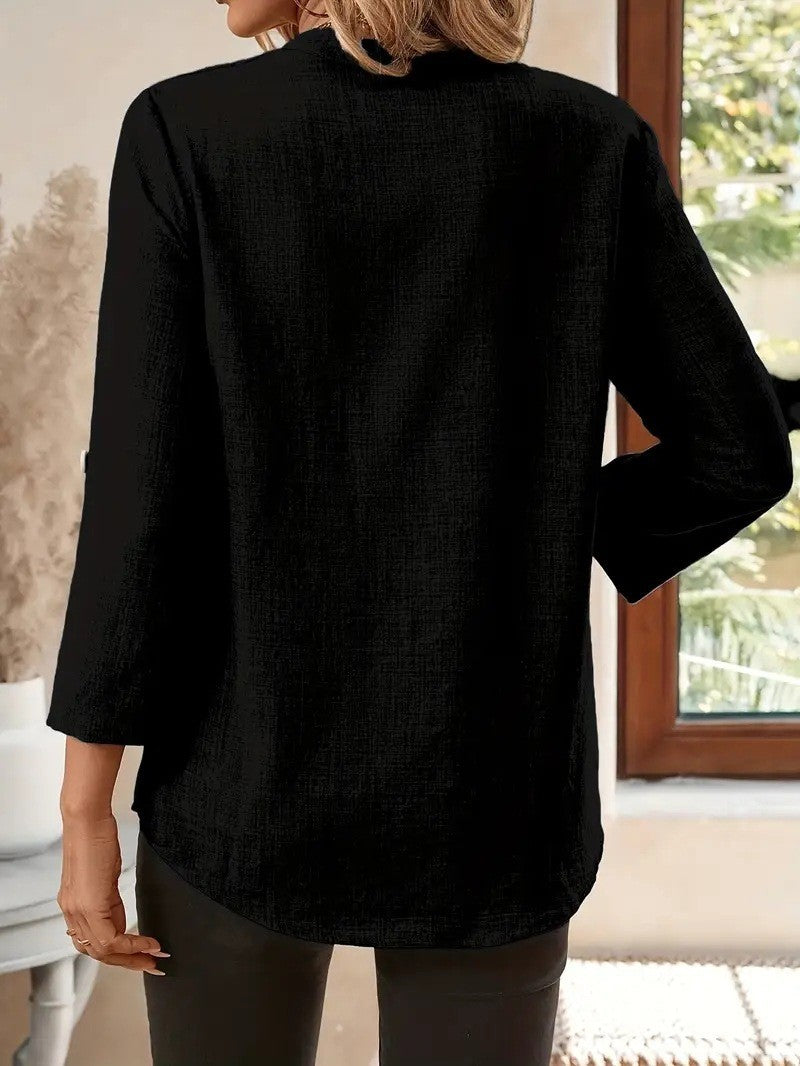 Blusa holgada informal para mujer