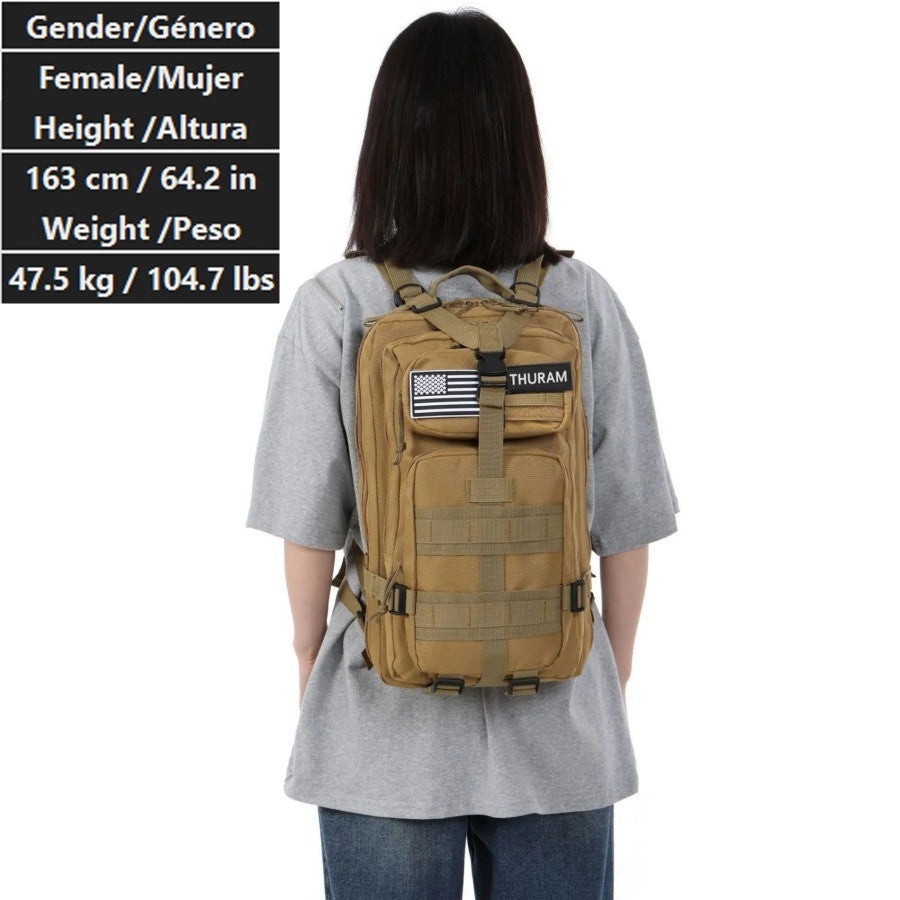 30L/50L 1000D Nylon impermeable Trekking pesca caza bolsa mochila mochilas al ai