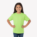 Playera Esencial Manga Corta Para Niño Unisex Color Verde Lima