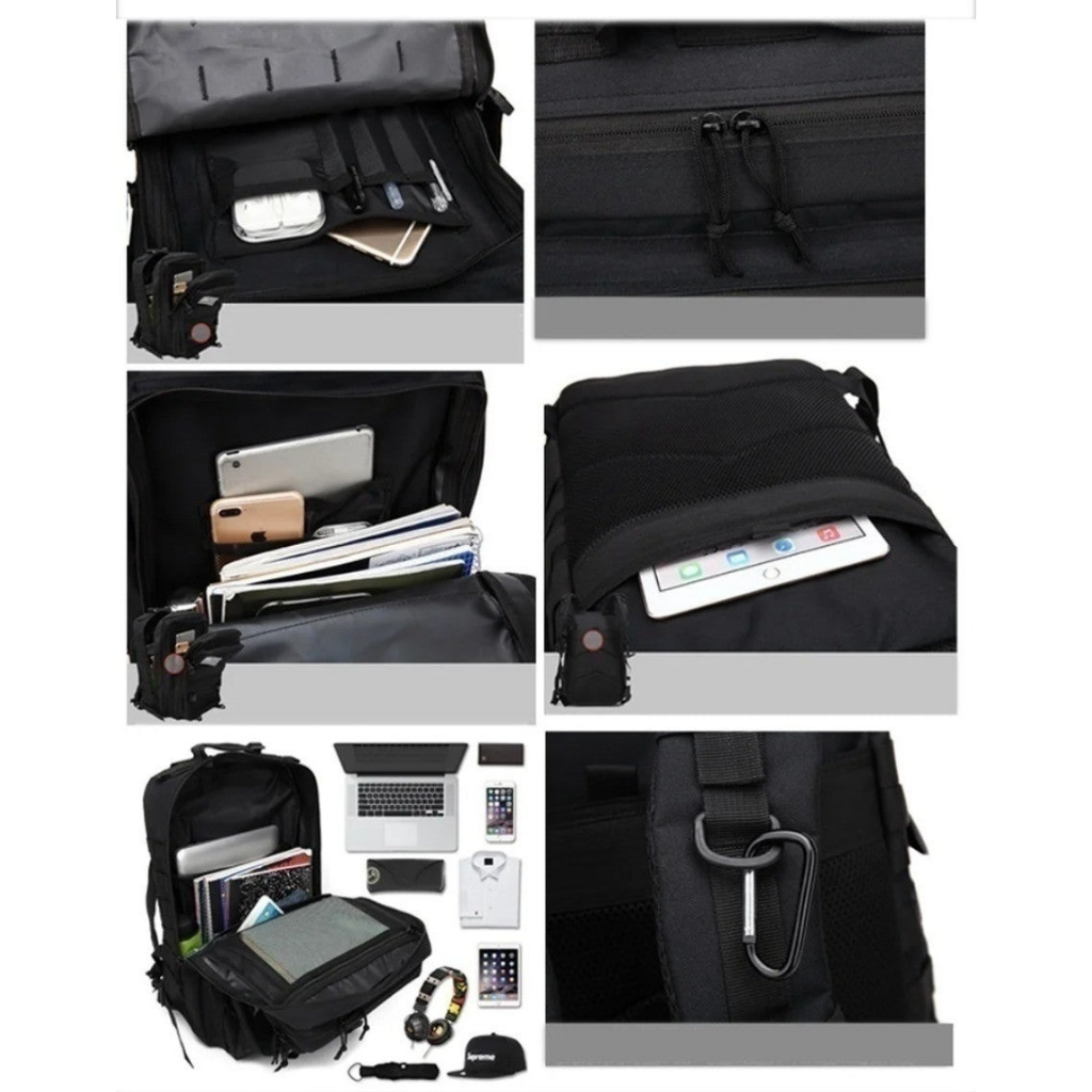 Mochila táctica impermeable de 30L/50L outdoor