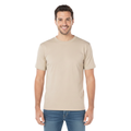Playera Cuello Redondo Manga Corta Para Caballero Color Beige - EAMexico