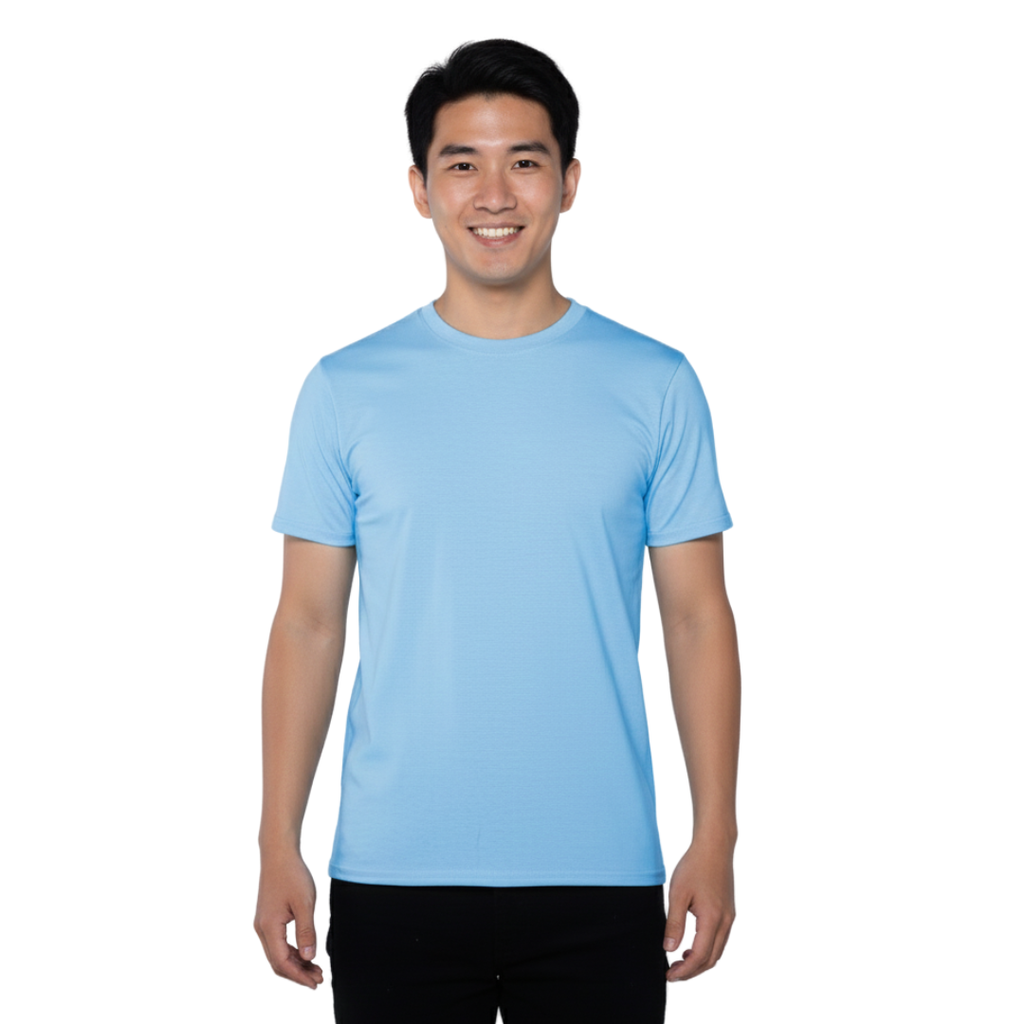 Playera Cuello Redondo Manga Corta Para Caballero Color Caribe - EAMexico