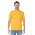 Playera Cuello Redondo Manga Corta Para Caballero Color Amarillo Mango
