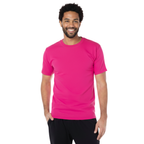 Playera Cuello Redondo Manga Corta Para Caballero Color Fucsia - EAMexico